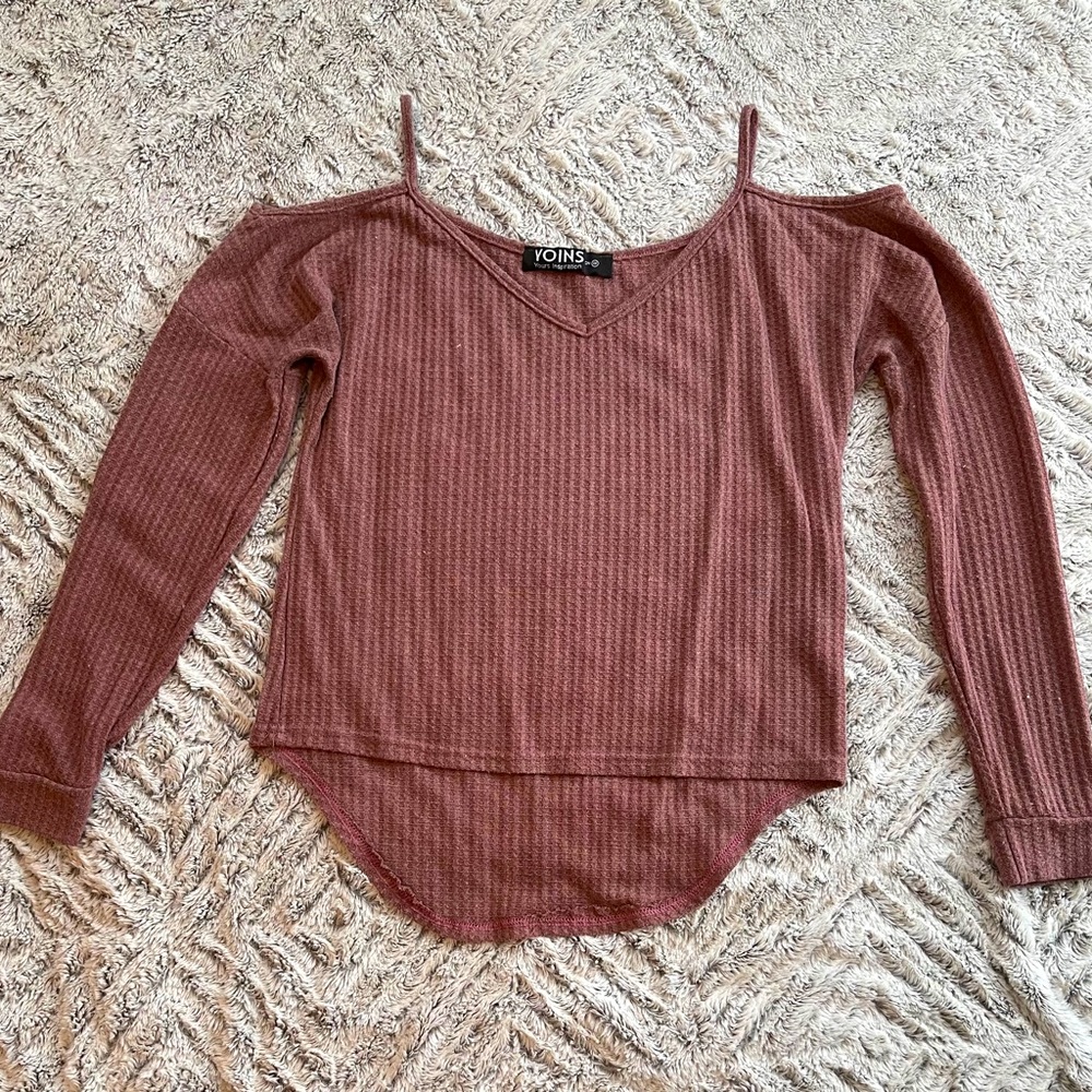 Mauve Knit Shirt
